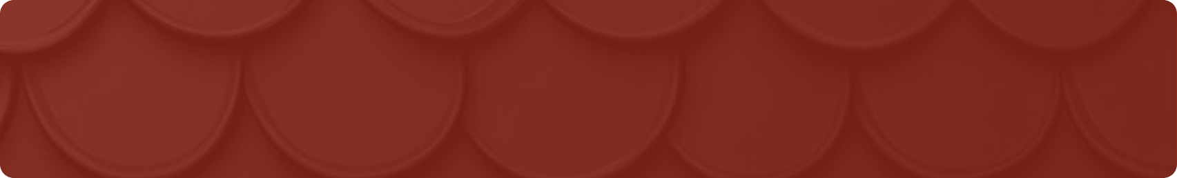 Tuiles en couleur rouge foncé